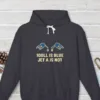 100ll-is-blue-hoodie-black-front-v1 100LL Is Blue design on the Comfort Colors 1467 hoodie in Black, front view