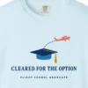 cleared-for-the-option-tee-chambray-chest Cleared for the Option Tee in Chambray, close-up