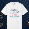 Cruise Altitude Jet Tee in White, front view