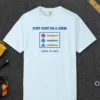 every-chart-has-a-legend-tee-chambray-front Every Chart Has a Legend Tee in Chambray, front view