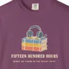 fifteen-hundred-hours-tee-berry-chest Fifteen Hundred Hours Tee in Berry, close-up