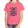 Filed a Flight Plan Script kids tee in Crunchberry, Comfort Colors 9018 youth tee, front view