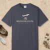 flies-for-a-living-tee-navy-front Flies for a Living Tee in Navy, front view