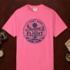flight-time-badge-tee-crunchberry-front Flight Time Badge Tee in Crunchberry, front view