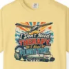 flight-time-vintage-tee-butter-chest Flight Time Vintage Tee in Butter, close-up