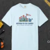 Garden Windsock Tee in Chambray, front view