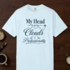 head-in-the-clouds-serif-tee-chambray-front Head in the Clouds Serif Tee in Chambray, front view