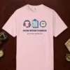 hours-before-pushback-tee-blossom-front Hours Before Pushback Tee in Blossom, front view