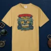 may-start-talking-about-flying-vintage-tee-mustard-front May Start Talking About Flying Vintage Tee in Mustard, front view
