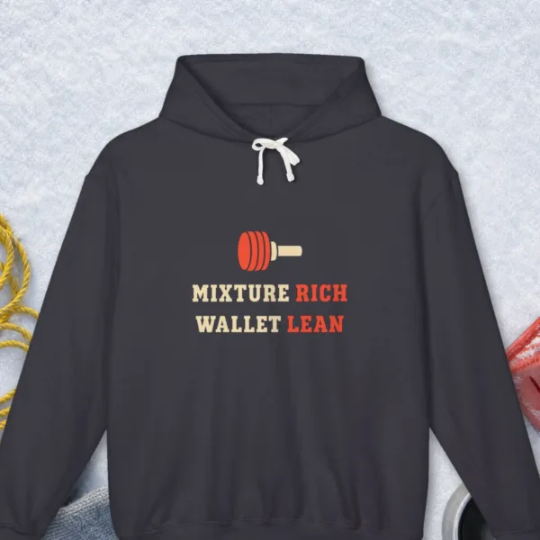 mixture-rich-wallet-lean-hoodie-black-front-v1 Mixture Rich Wallet Lean design on the Comfort Colors 1467 hoodie in Black, front view