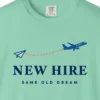 New Hire Same Old Dream Tee in Island Reef, close-up