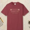 opposite-ends-runway-tee-chili-front Opposite Ends Runway Tee in Chili, front view
