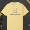 Present Position Tee in Butter, front view