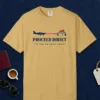 Proceed Direct Tee in Mustard, front view