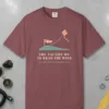 Read the Wind Tee in Brick, front view
