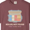rolled-not-folded-tee-brick-chest Rolled Not Folded Tee in Brick, close-up