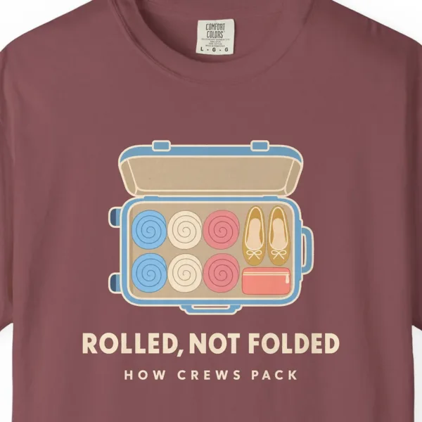 rolled-not-folded-tee-brick-chest Rolled Not Folded Tee in Brick, close-up