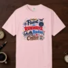 runways-radios-and-coffee-compass-tee-blossom-front Runways Radios and Coffee Compass Tee in Blossom, front view