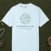 separation-is-an-art-tee-chambray-front Separation Is an Art Tee in Chambray, front view