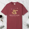Shooting Stars Tee in Chili, front view