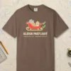 Sleigh Preflight Tee in Espresso, front view