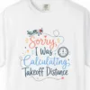 takeoff-distance-heart-route-tee-white-chest Takeoff Distance Heart Route Tee in White, close-up