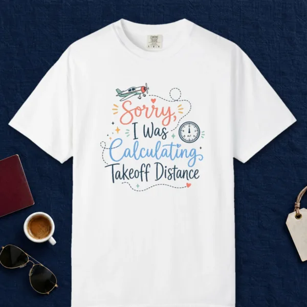 takeoff-distance-heart-route-tee-white-front Takeoff Distance Heart Route Tee in White, front view