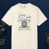 takeoff-distance-smiling-horizon-tee-ivory-front Takeoff Distance Smiling Horizon Tee in Ivory, front view