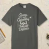 takeoff-distance-yoke-night-tee-pepper-front Takeoff Distance Yoke Night Tee in Pepper, front view
