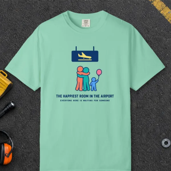 The Happiest Room Tee in Island Reef, front view