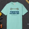 twisted-the-right-way-tee-chalky-mint-front Twisted the Right Way Tee in Chalky Mint, front view