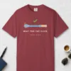 wait-for-the-click-tee-chili-front Wait for the Click Tee in Chili, front view