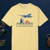 We Waved from the Fence Tee in Butter, front view