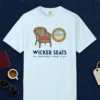 Wicker Seats Tee in Chambray, front view