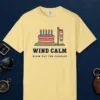 Wind Calm Tee in Butter, front view