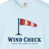 wind-check-tee-chambray-chest Wind Check Tee in Chambray, close-up